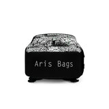 Artichoke Backpack, Black School Bag, Botanical-loving Bag