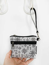 Bind Runes Crossbody Bag, Large Handbag Bag, Vegan Shoulder Bag, Casual Cross body bag, Gift for wife, Gift for friend, Holiday gift for her