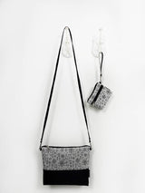 Bind Runes Crossbody Bag, Large Handbag Bag, Vegan Shoulder Bag, Casual Cross body bag, Gift for wife, Gift for friend, Holiday gift for her