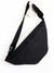 black-sling-bag-minimalist-urban-belt-bag-simple-hip-pack-black-bum-zipper-pocket-chest-bag-adjustable-webbing-strap-belt-water-resistant-fanny-pack