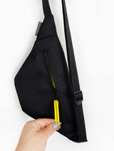 Yellow Floral Sling Bag, Women Crossbody Bag, Designer Across Bag, Flower Chest Bag - 3