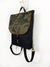 Camo Black Convertible Backpack Aesthetic Bag