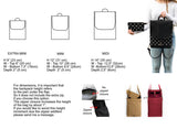 Black Mickey Mouse Disney Backpack and Purse by Aris Bags