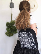 Customizable vegan bohemian backpack, Women cross body bag | Aris Bags