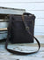 Dark Brown Waxed Canvas Cross Body Bag, Unisex Daybag | Aris Bags