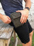 Minimalist Slim Waxed Canvas Belt Bag, Unisex Cross Body Bag | Aris Bags