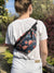 flamingo fanny pack urban chest bag handmade waterproof sling bag with zipper pocket and adjustable strap
