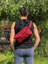 Personalized Vegan Sling Bag, Unisex Chest Bag | Aris Bags