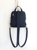 Mini Round shaped Rucksack, Travelling Backpack with flower design