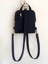 vegan designer backpack, adjustable strap bag, shoulder and backpack bag at the same time, convertible vegan festival womens bag