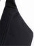 black-fanny-pack-waterproof-cordura-sling-bag-urban-hip-pack-zipper-pocket-belt-bag