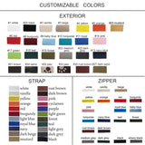 Teal Convertible Backpack, Vegan Laptop Crossbody Bag