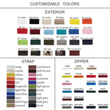 Bold Minimalist Backpack – Custom Colors & Convertible Strap Design