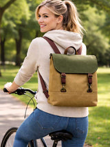 Customizable Midi Waterproof Backpack & Crossbody Bag