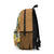 Personalized Sunflower College Backpack, Back to School Padded Backpack