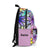 Doodle Floral Backpack, Padded School Rucksack, College Gift