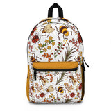 Botanical School Backpack, Flowers and Insects Bag