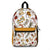 Botanical School Backpack, Flowers and Insects Bag