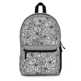 Leaf School Backpack, Minimalist Botanical Rucksack