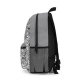 Leaf School Backpack, Minimalist Botanical Rucksack