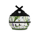 Meadow Floral School Backpack, Personalized Padded Rucksack