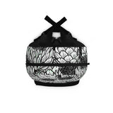 Artichoke Backpack, Black School Bag, Botanical-loving Bag