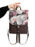 Slim Convertible Backpack & Crossbody Bag – Hydrangea Boho Print
