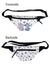 Cute Stitch & Angel Fanny Pack with Hearts – Adjustable Strap & Mini Wallet