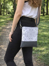 Women's Cross Body Bag, Zippered Boho Clutch | Aris Bags