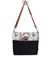 Boho Leather Floral Hobo Bag for Women – Vegan Leather Shoulder Bag