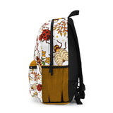 Botanical School Backpack, Flowers and Insects Bag