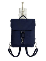 Custom Minimal Backpack Purse – Elegant Small Flap Backpack with Adjustable Straps & Multiple Colors