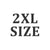 2xl size label