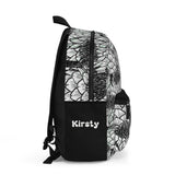 Artichoke Backpack, Black School Bag, Botanical-loving Bag