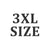 3xl size label photo