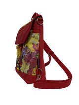 Customizable Backpack & Small Crossbody Bag for Women – Red Backpack
