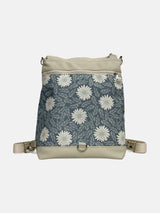 Custom Daisy Vegan Leather Backpack – Floral Backpack with Adjustable Colors & Sizes | Eco Friendly Bag
