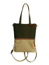 Mustard Minimalist Style Waterproof Slim Backpack