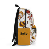Botanical School Backpack, Flowers and Insects Bag