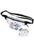 Cute Stitch & Angel Fanny Pack with Hearts – Adjustable Strap & Mini Wallet