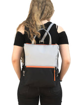 Two Toned Waterproof Vegan Backpack for School | Aris Bags