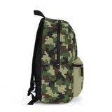 Military Pixel Camo Backpack, School Work Bag for Mens and Boys