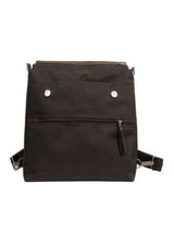 Minimal Brown Women's Backpack, Weekend Work Crossbody Bag