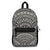 Personalized School Backpack, Black Mandala Rucksack
