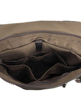 Minimal Brown Women's Backpack, Weekend Work Crossbody Bag