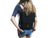 Black Designer Laptop Backpack, Minimalist Waterproof Slim Bag