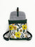 Teal Green Floral Cottagecore Backpack for Women