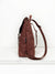 Unique flower pattern backpack, multifunctional top handle travel school bag