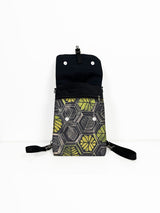 Black Green Leaves Waterproof - Custom sizes and colors