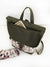 Forest Green Convertible Backpack in Cottagecore Style